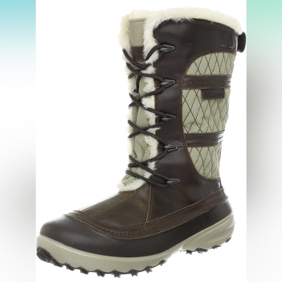 Columbia Shoes - Columbia Women's Heather Canyon Waterproof Cold Weather boots dune  size 10